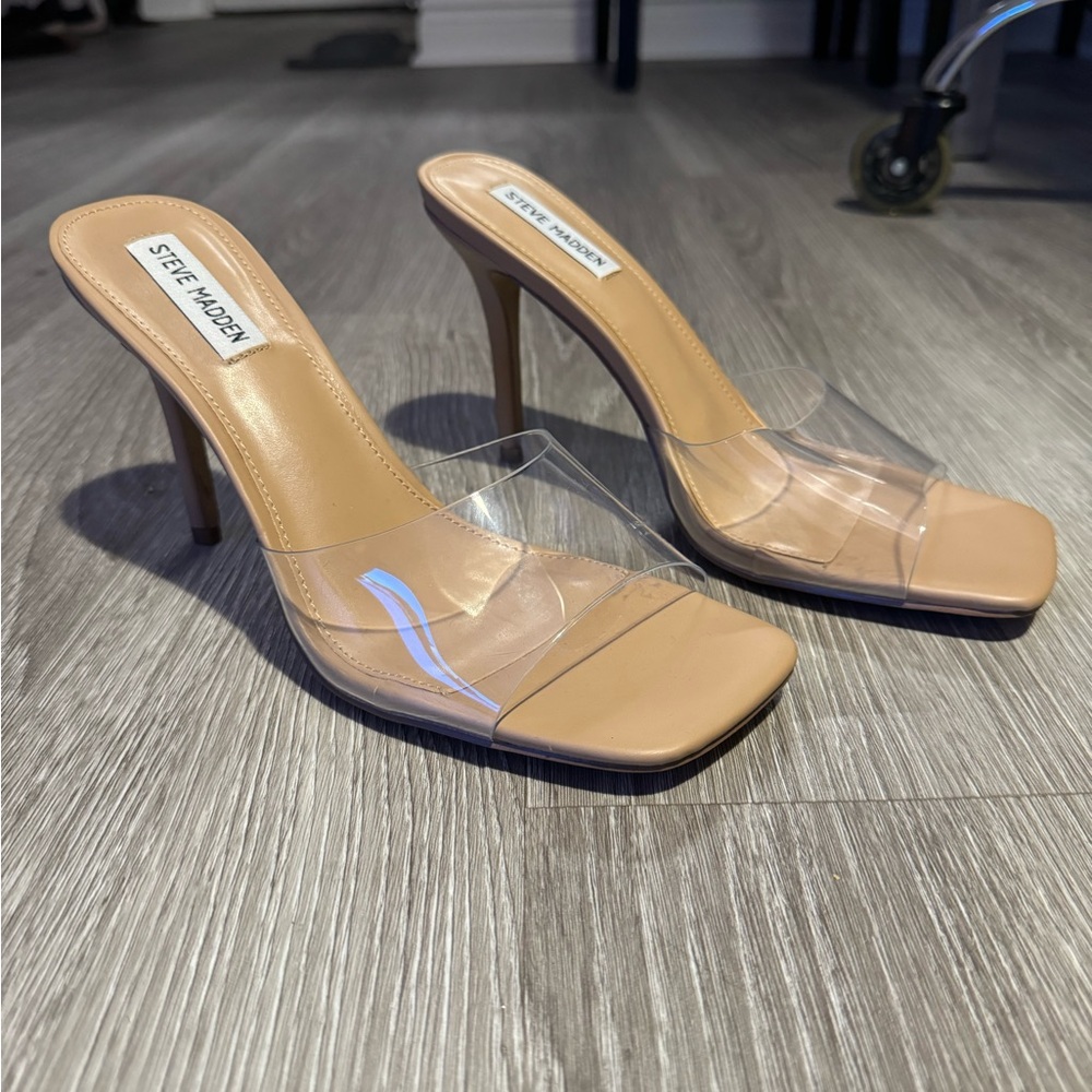 Steve Madden Signal Clear High Heel Pump, 3.75 inch
